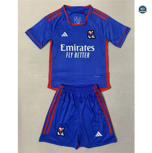 Marque Max Maillots Olympique Lyonnais Enfant Exterieur 2023/24