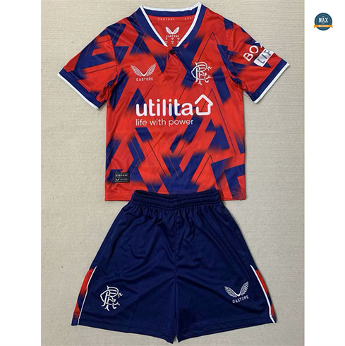 Marque Max Maillots Rangers FC Enfant 4th 2023/24