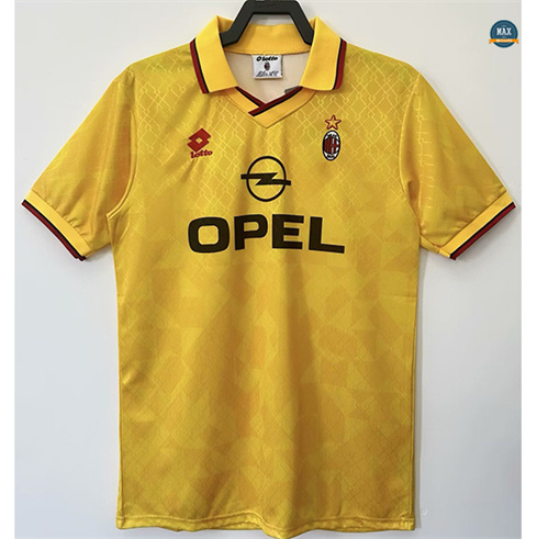 Soldes Max Maillot Retro 1995-96 AC Milan Third