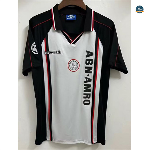 Soldes Max Maillots Retro 1998 Ajax Exterieur