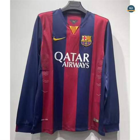 Acheter Max Maillot Retro 2014-15 Barcelone Domicile Manche Longue