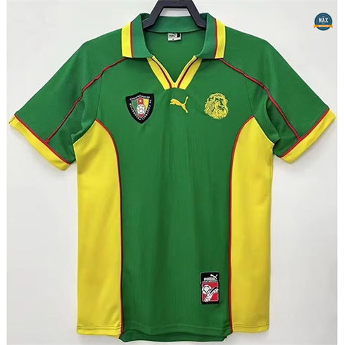 Nouveaux Max Maillots Retro 1998 Cameroun Domicile