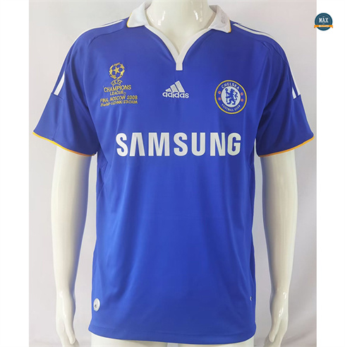 Soldes Max Maillots Retro 2007-08 Chelsea Domicile