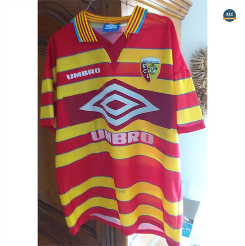 Soldes Max Maillots Retro 1997-98 Lens Domicile