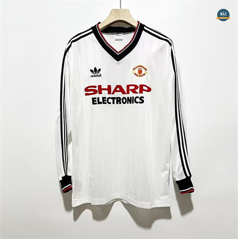 Créer Max Maillots Retro 1982-83 Manchester United Exterieur Manche Longue