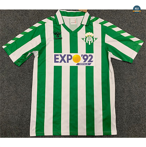 Achetez Max Maillot Retro Real Betis Domicile