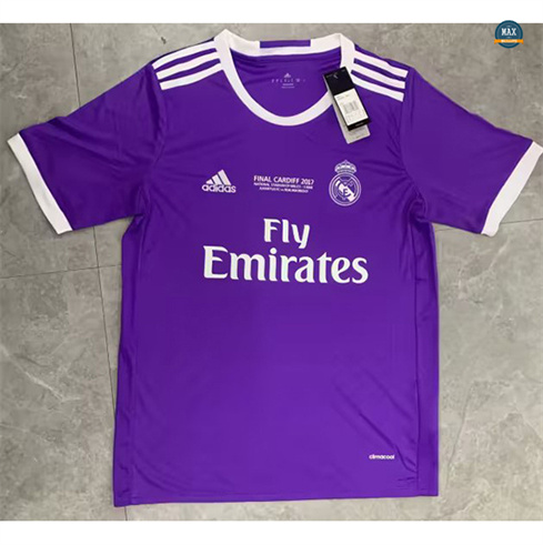 Vente Max Maillots Retro 2016-17 Real Madrid Exterieur