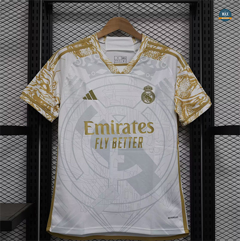 Soldes Max Maillot Real Madrid gold 2023/24