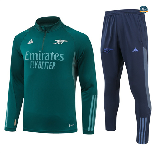 Marque Max Maillot Survetement Arsenal 2024/25 vert