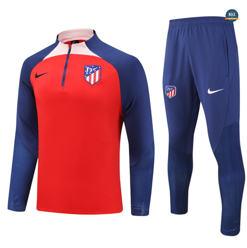 Flocage Max Maillot Survetement Atletico Madrid 2024/25 rouge