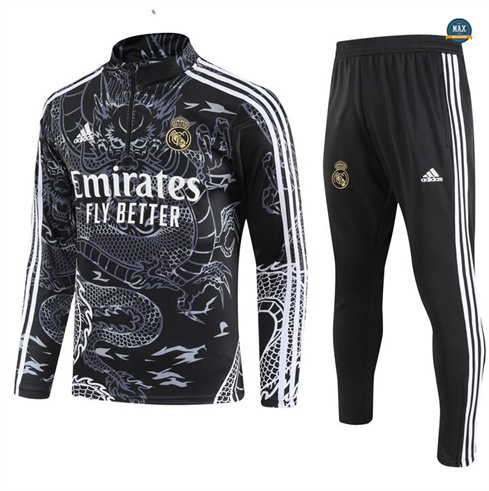 Marque Max Maillots Survetement Enfant Special Real Madrid 2024/25 noir