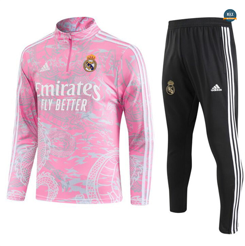 Achetez Max Maillot Survetement Enfant Special Real Madrid 2024/25 rose