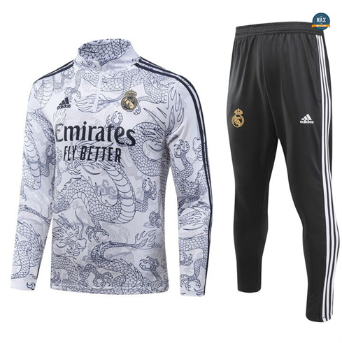 Vente Max Maillots Survetement Enfant Special Real Madrid 2024/25 Blanc