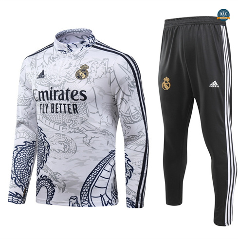 Marque Max Maillot Survetement Enfant Special Real Madrid 2024/25 Blanc