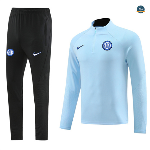 Vente Max Maillots Survetement Inter Milan 2024/25 bleu ciel