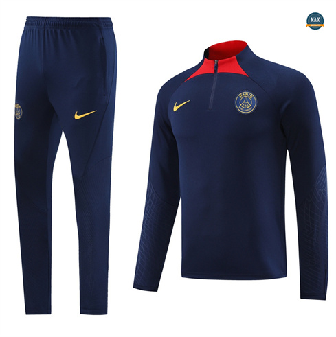 Achetez Max Maillot Survetement Paris Saint Germain 2024/25 Couleur saphir