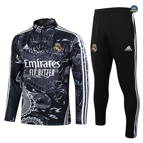 Flocage Max Maillot Survetement Real Madrid 2024/25 gris