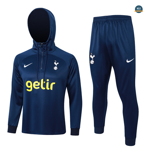 Achetez Max Maillot Survetement Tottenham Hotspur à capuche 2024/25 bleu royal