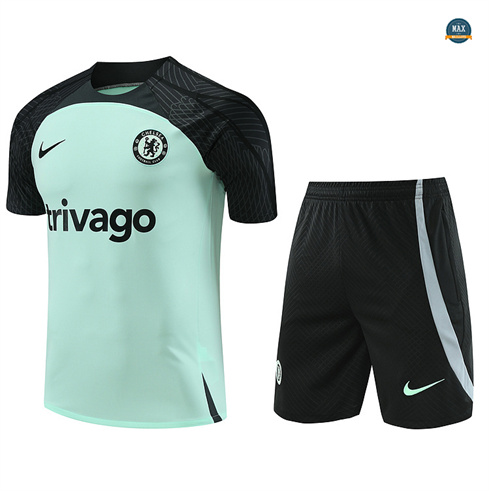 Flocage Max Maillot Chelsea + Shorts 2024/25 Training vert