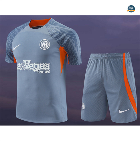 Créer Max Maillots Inter Milan + Shorts 2024/25 Training gris