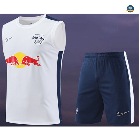 Vente Max Maillots RB Leipzig Ensemble Short Debardeur 2024/25 Blanc