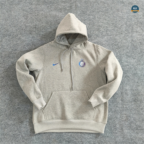 Vente Max Maillots Doudoune Sweat A Capuche Al-Nassr 2024/25 gris