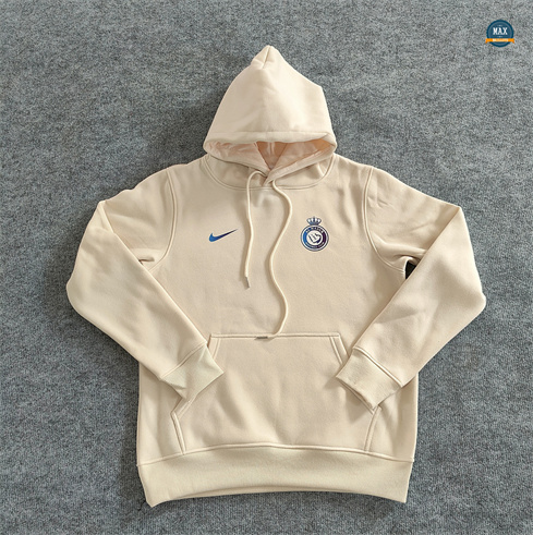 Marque Max Maillot Doudoune Sweat A Capuche Al-Nassr 2024/25 abricot