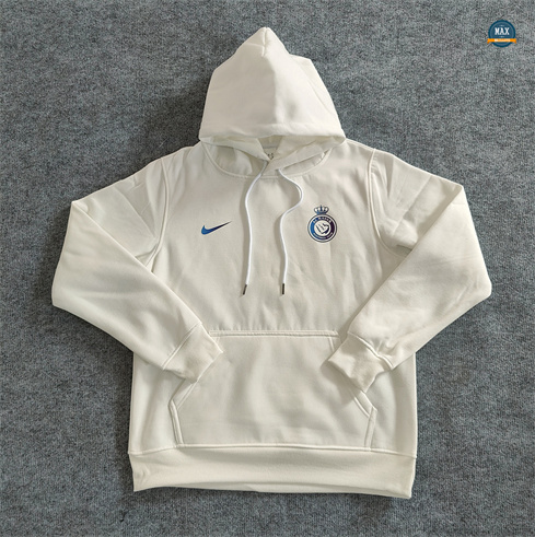 Soldes Max Maillots Doudoune Sweat A Capuche Al-Nassr 2024/25 Blanc