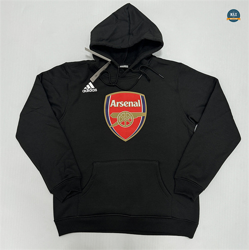 Créer Max Maillots Sweat A Capuche Arsenal 2024/25 noir