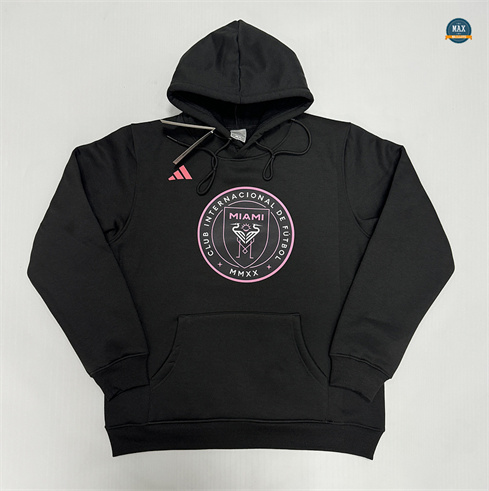 Créer Max Maillots Sweat A Capuche Inter Miami 2024/25 noir