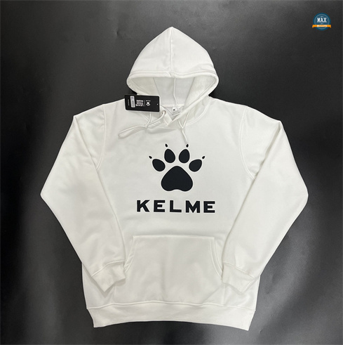 Soldes Max Maillot Sweat A Capuche Kelme 2024/25 Blanc