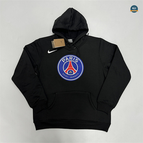 Flocage Max Maillot Sweat A Capuche Paris Saint Germain 2024/25 noir