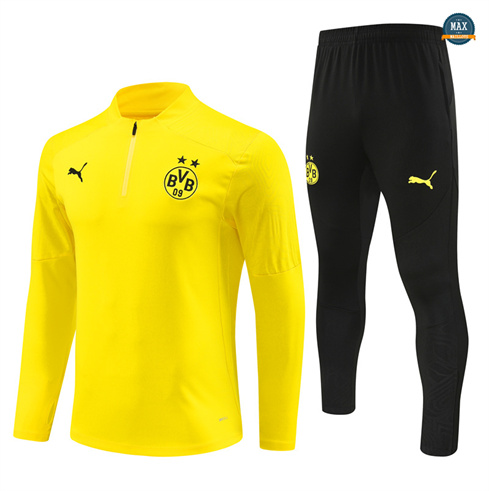 Vente Max Survetement Enfant Dortmund 2024/25 jaune