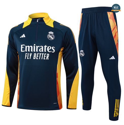 Grossiste Max Survetement Real Madrid 2024/25 Bleu marine