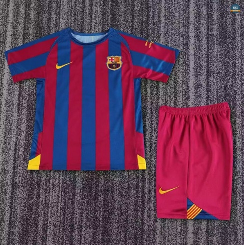 Max Maillot Rétro UCL Barcelone Enfant Domicile 2005-06