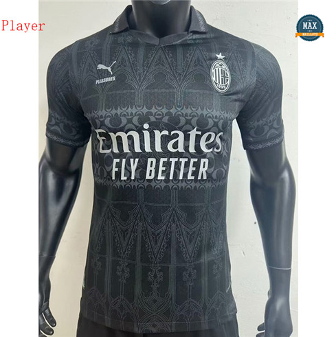 Max Maillots spéciale AC Milan Player Version 2024/25 Noir