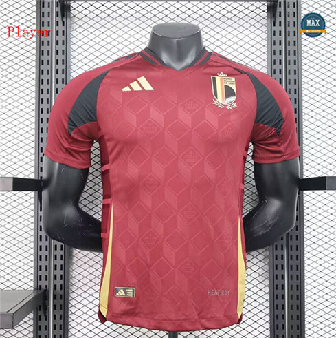 Max Maillots Belgique Player Version 2024/25 Domicile