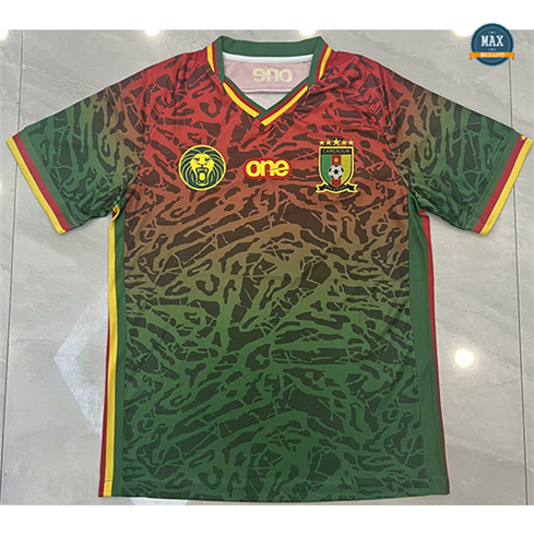 Max Maillot Spéciale Cameroun Rouge/Vert 2024/25