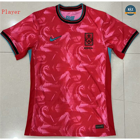 Max Maillots Corée Player Version 2024/25 rouge