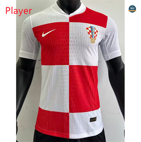 Max Maillot Player Version 2024/25 Croatie Domicile