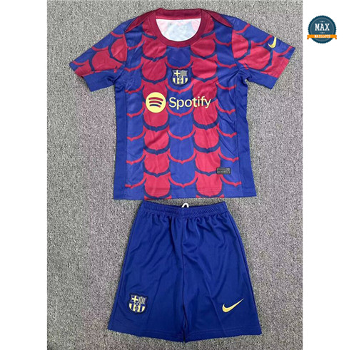 Max Maillot Barcelone Enfant pre-match Training 2024/25