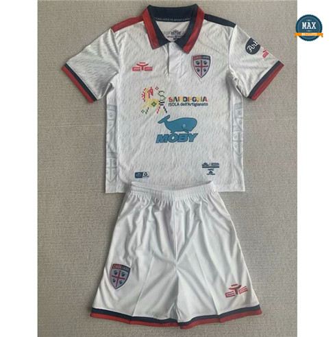 Max Maillot Cagliari Enfant Exterieur 2023/24