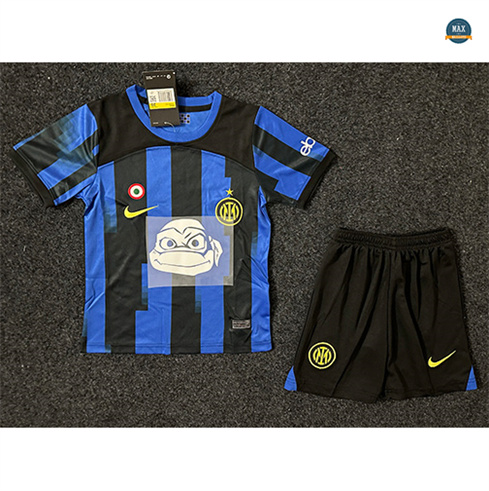 Max Maillot Inter Milan Turtles Enfant Domicile 2023