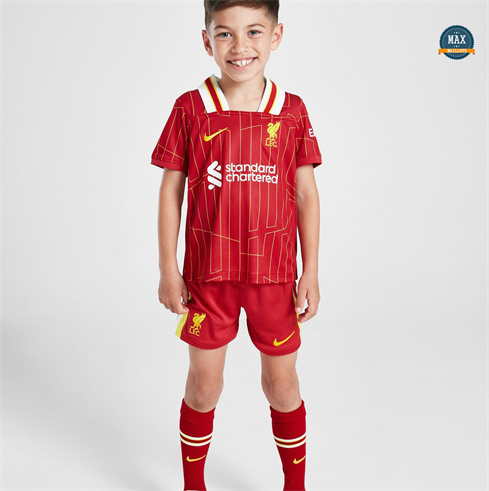 Max Maillot Liverpool Enfant Domicile Rouge 2024/25