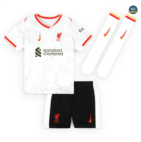 Max Maillots Liverpool Enfant Third Gris 2024/25