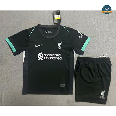 Max Maillot Liverpool Enfant Noir 2024/25