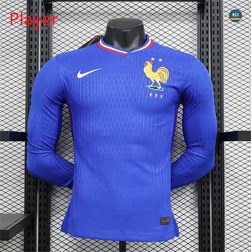 Max Maillot Player Version 2024/25 France Domicile Manche Longue