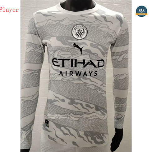 Max Maillot Spéciale Manchester City Player Version 2024/25 Manche Longue 2023/24