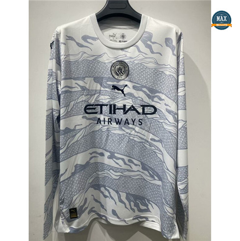 Max Maillots spéciale Manchester City Manche Longue 2023/24