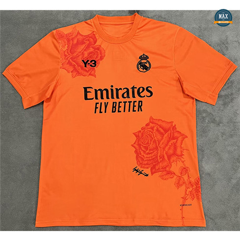 Max Maillot Real Madrid Y3 Orange 2024/25